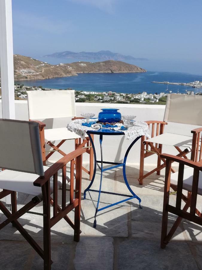 Tirquaz View Hotel Serifos Town Exterior foto