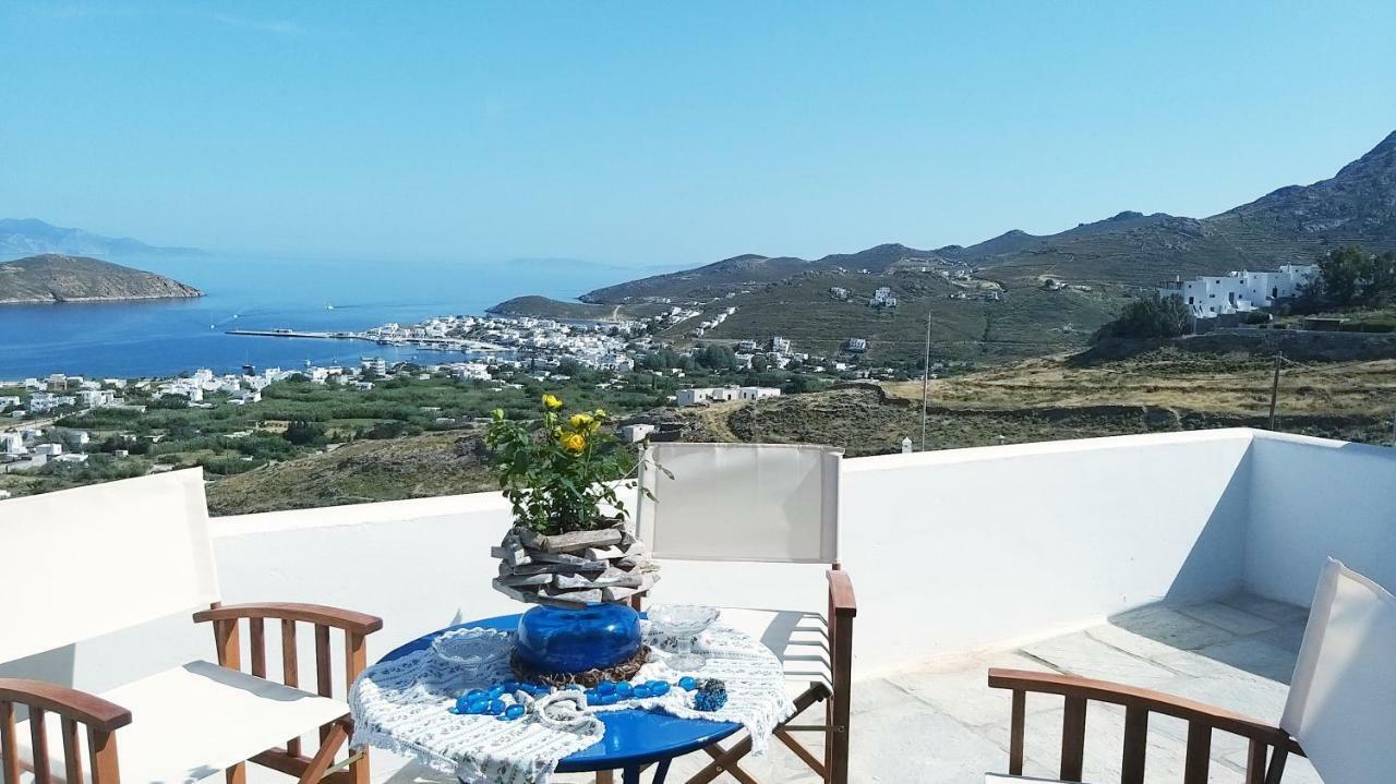 Tirquaz View Hotel Serifos Town Exterior foto
